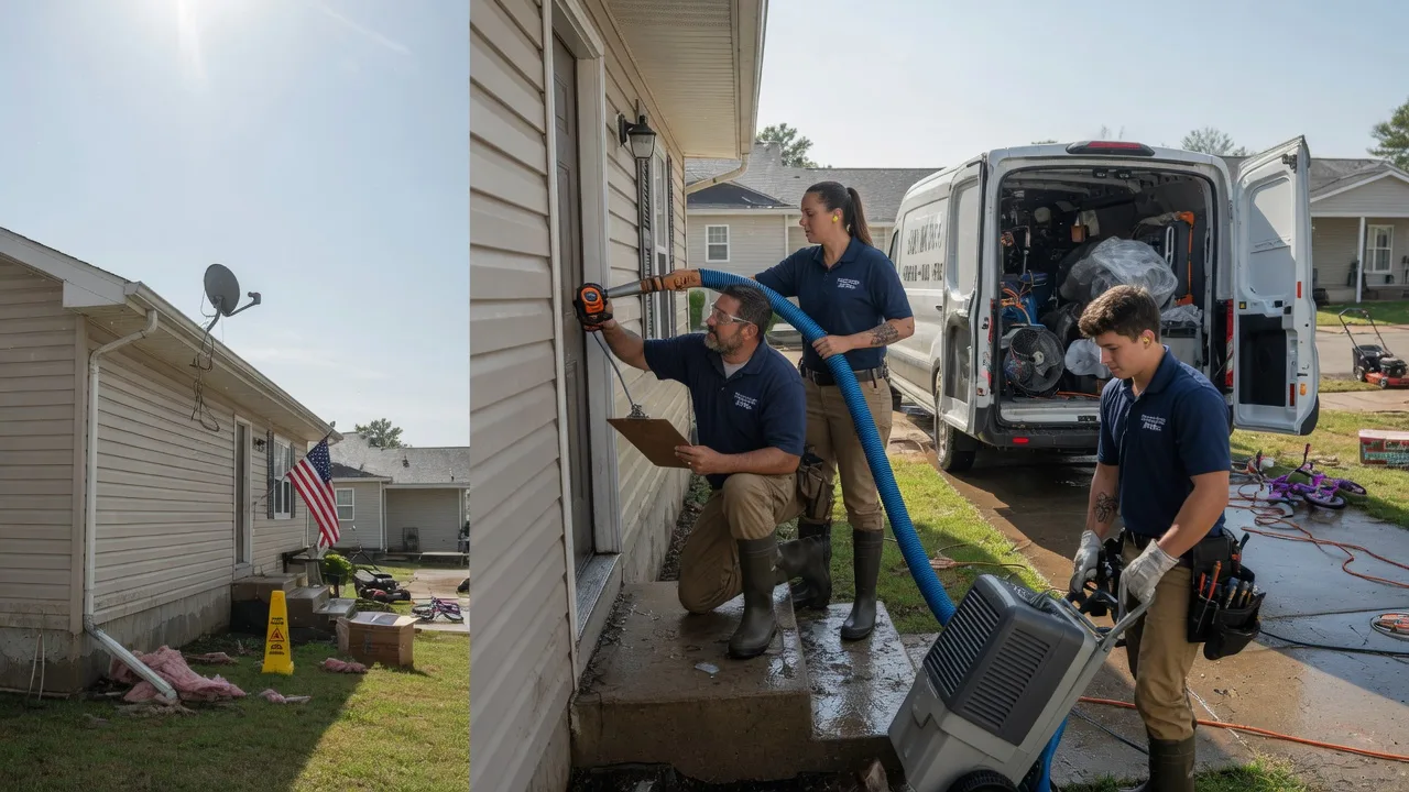 Ceiling Water Damage Restoration in Mount Vernon, AR near me